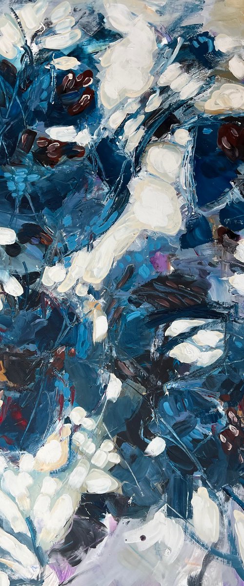 WHEN THE BLUEBERRIES TURN BLUE I by EGLE KURLIANSKAITE