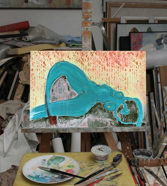 Blue Woman