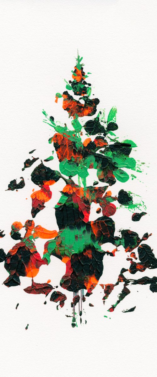 Christmas Tree_Abstract by Doriana Popa