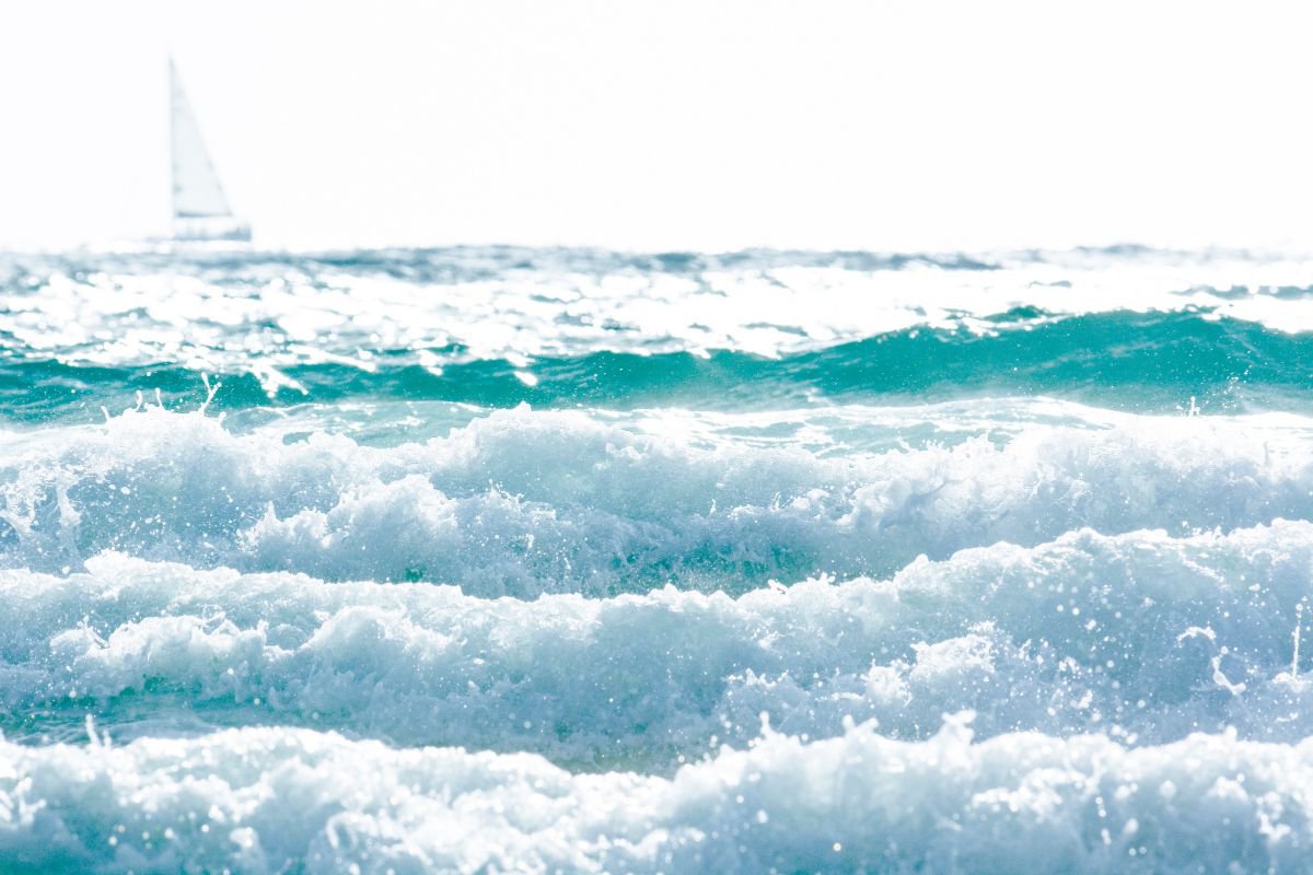 Abstract Landscape Photograph By Tal Paz-Fridman, 22 X 16", White On White, Original Artwork