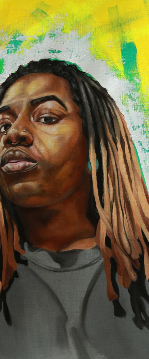 Self Portrait 1 by Mikéla Henry-Lowe