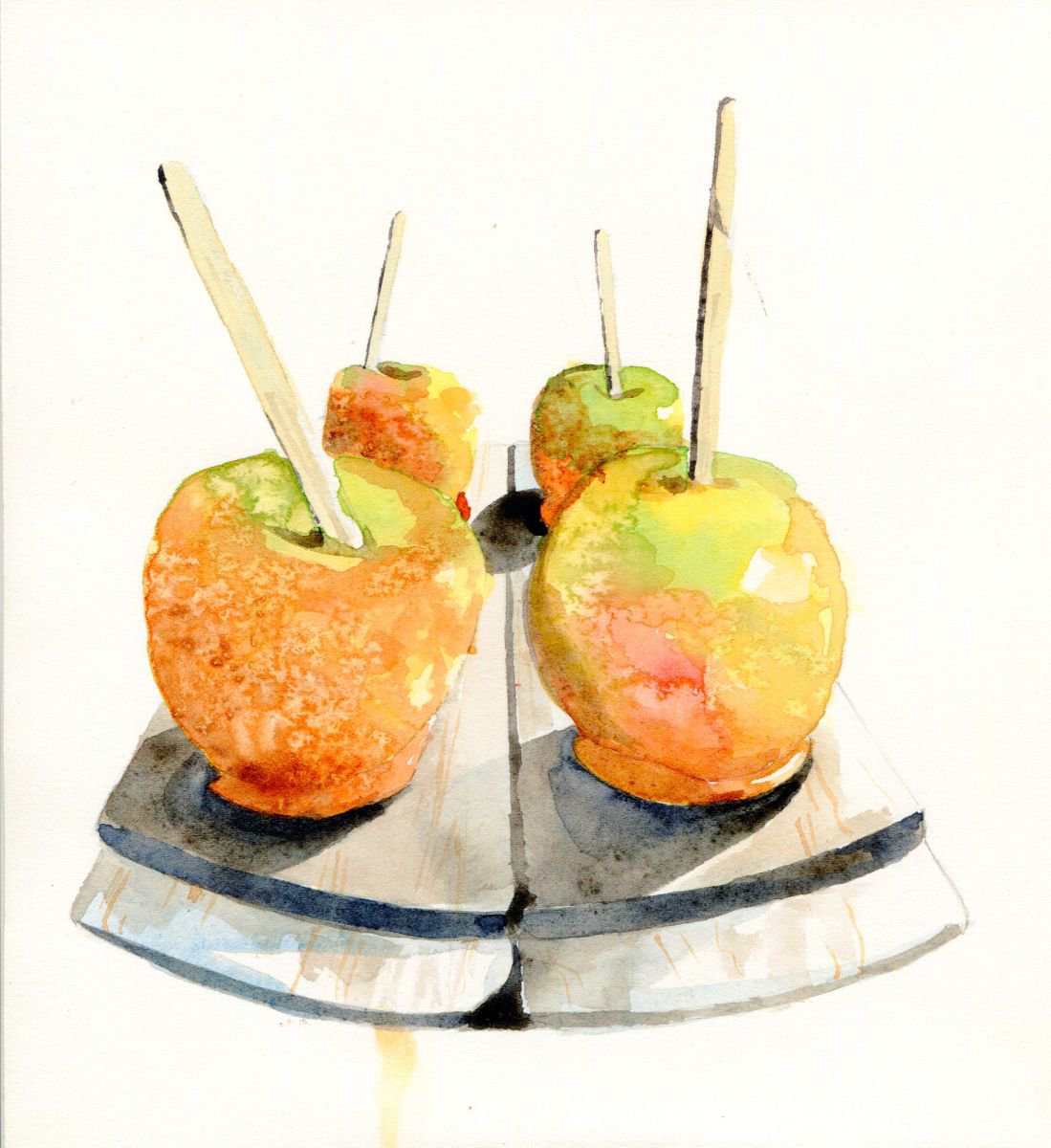 Toffee Apples by Hannah Clark
