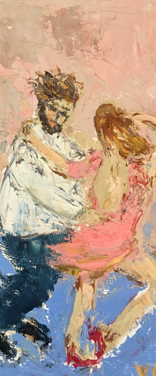 Dancing Couple by Vilma Gataveckienė