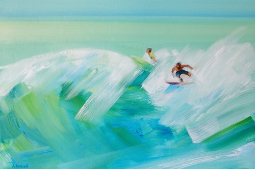 Surfers 23 by Agnieszka Kozień
