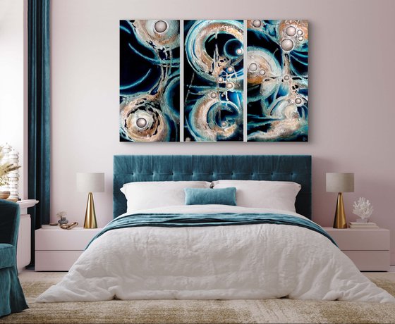PHASES OF CREATION - TRIPTYCH