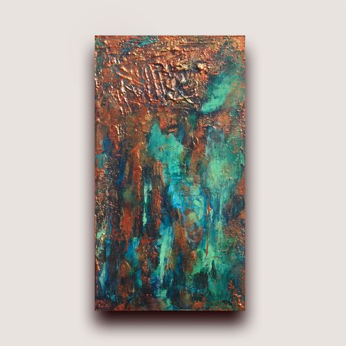 Decay Three - Abstract Acrylic Painting by Matthew Withey