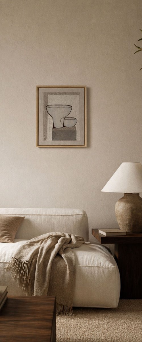 Vase Composition IV’26 by Milena Paladino