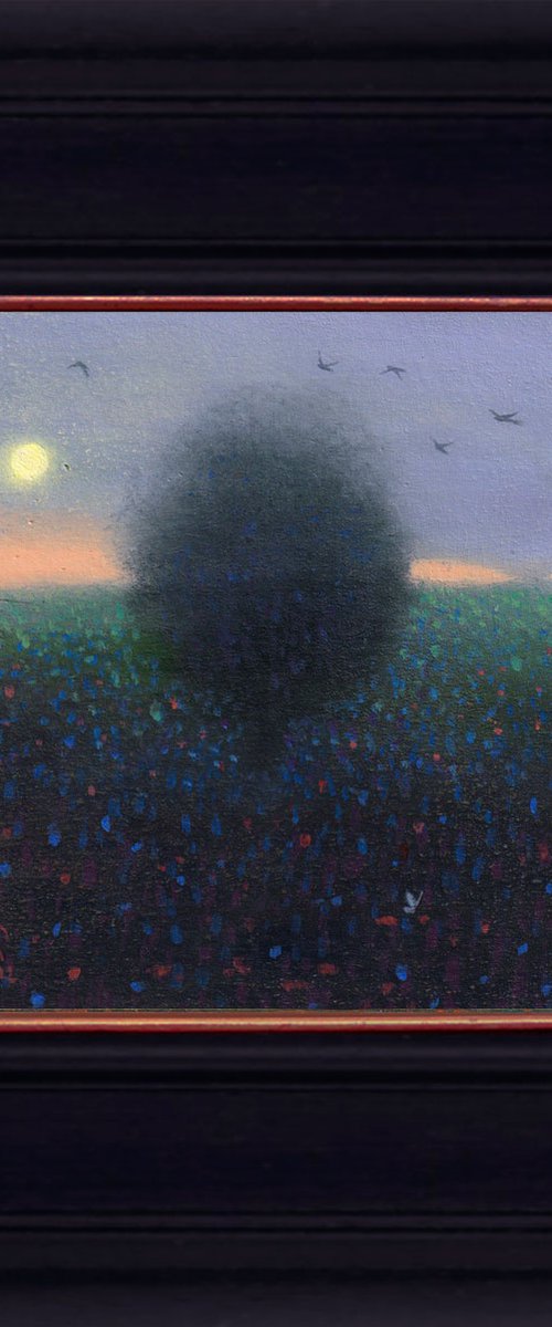 Silent Night - framed by Ayna Paisley