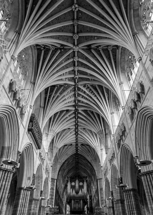 Exeter Cathedral Nave by Stephen Hodgetts Photography