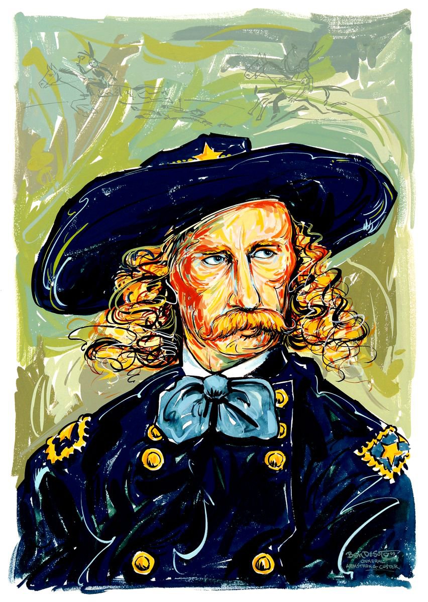 General George Armstrong Custer by Ben De Soto