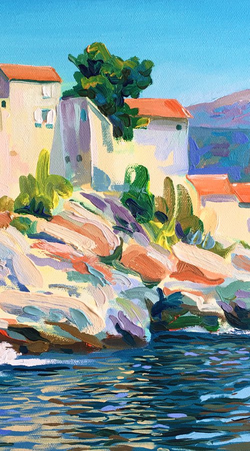 Montenegrin coast by Ole Karako