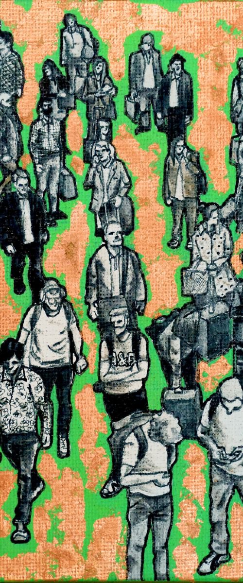 Mini-People in Canary Green and Copper by Arturo Garcia de las Heras (Agheras73)