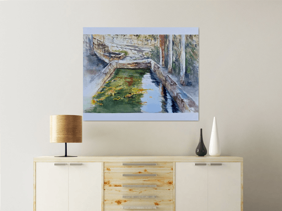 OLD WASHHOUSE OF GUADALAJARA, SPAIN