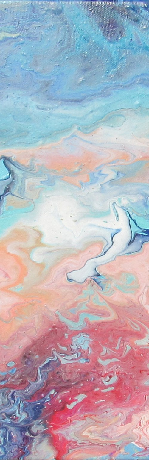 Red Tide 24" x 12" by Jane Lawton Baldridge