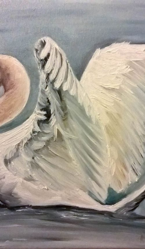 Swan by Viktória Déri