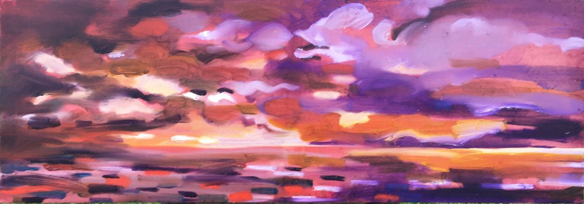 Fully Saturated By Guy Pickford, 23 X 9, Artwork For Sale On Artfinder
