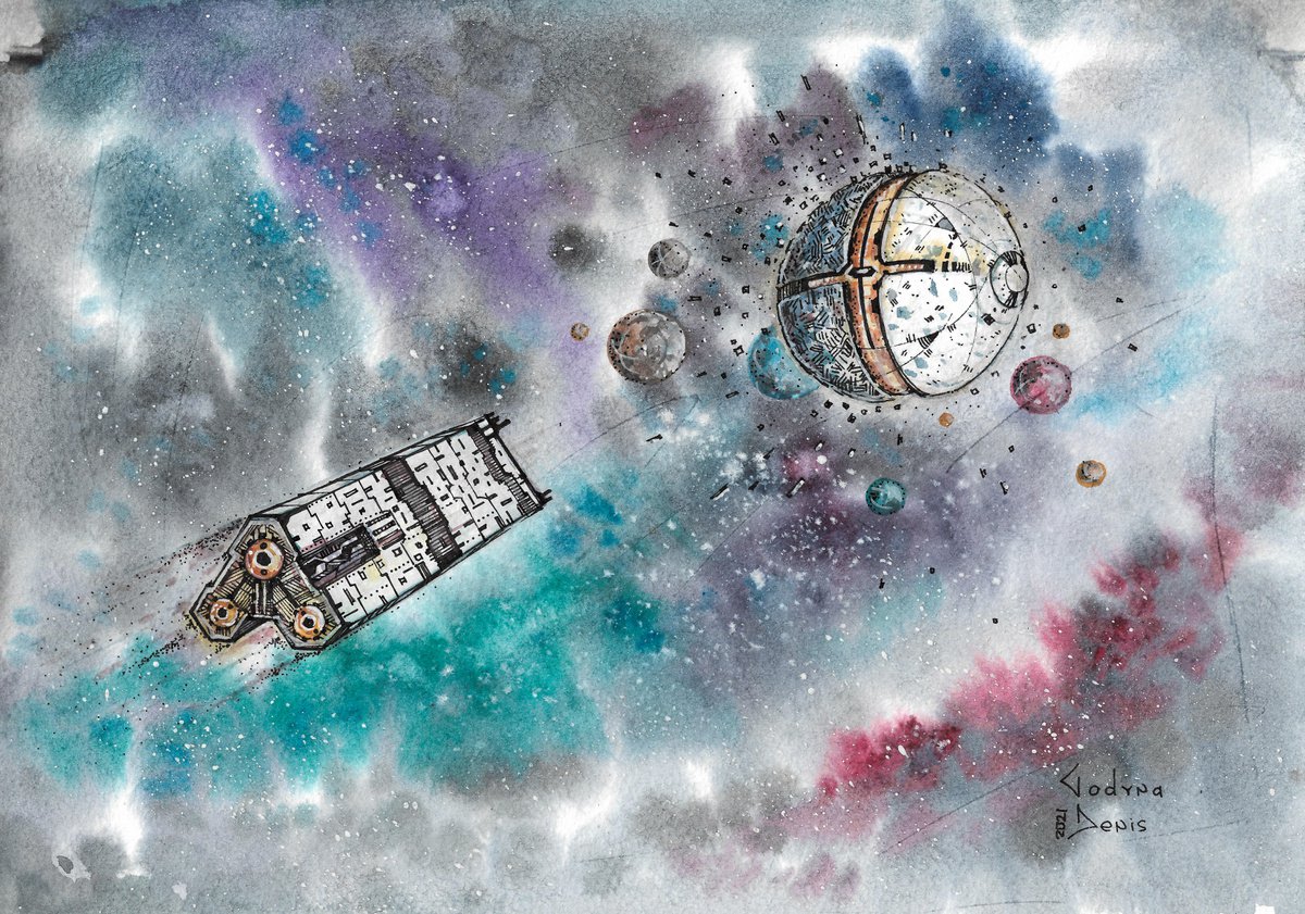 Spaceship by Denis Godyna
