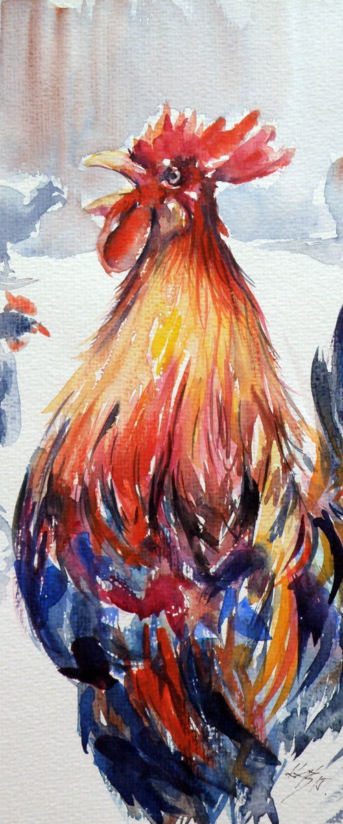 Rooster by Kovács Anna Brigitta