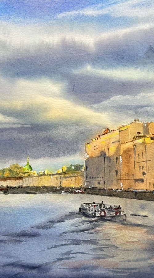 Saint Petersburg. Moika River. by Alla Semenova