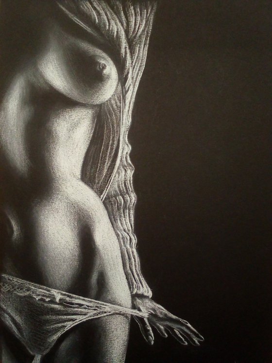 Nude noir #305 (21X29)cm