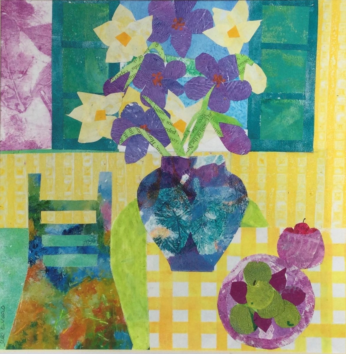 Spring Flowers and Fruit by Dee Evans