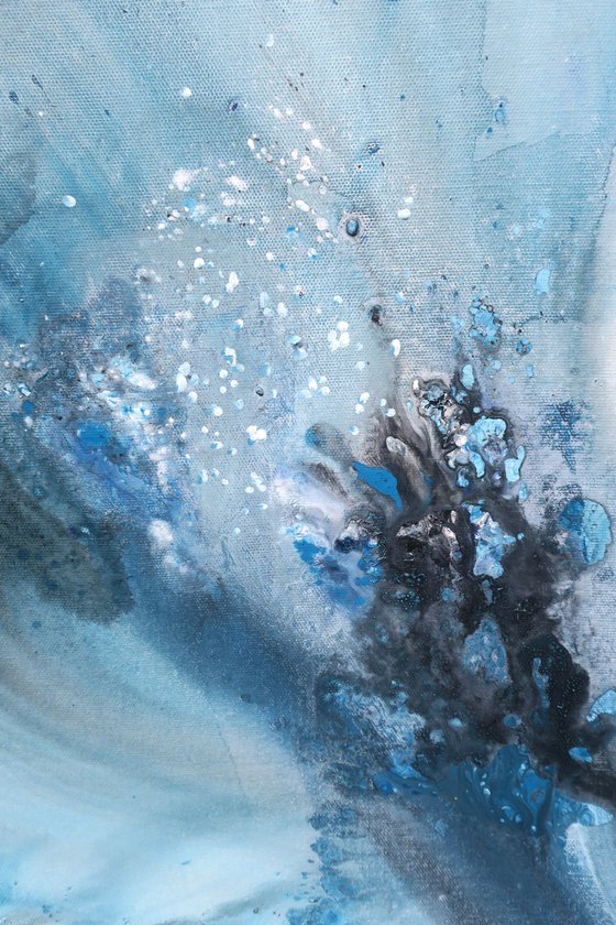Nature 153 – Abstract Turquoise Plume