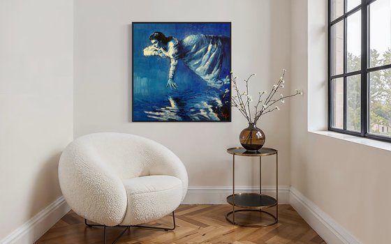 Mirror of the Blue Night