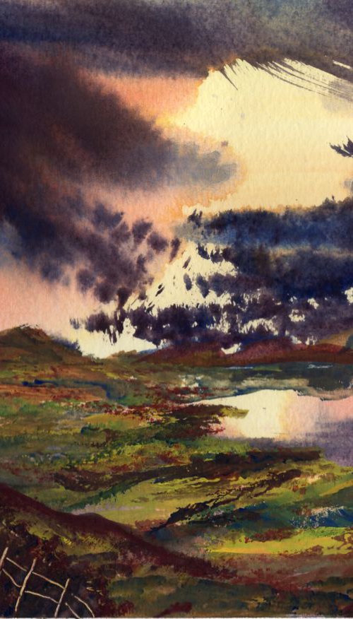 Autumn landscape by Aneta Gajos