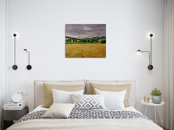 Farm buildings near Cupar