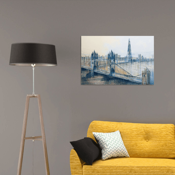 London  - Tower Bridge And The Shard In Morning Light