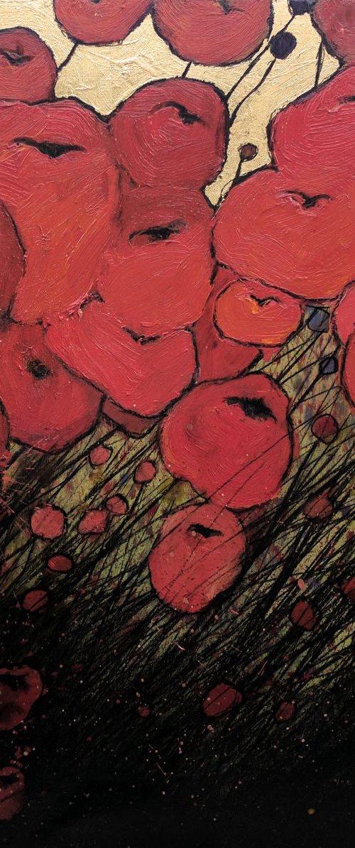 Poppies #0117 by Marcello Munoz