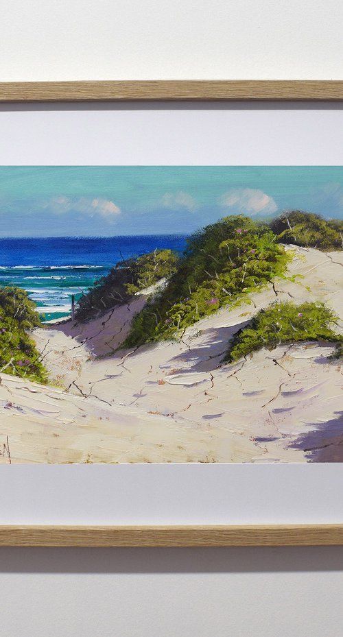 Sand Dunes to the Ocean Beach by Graham Gercken