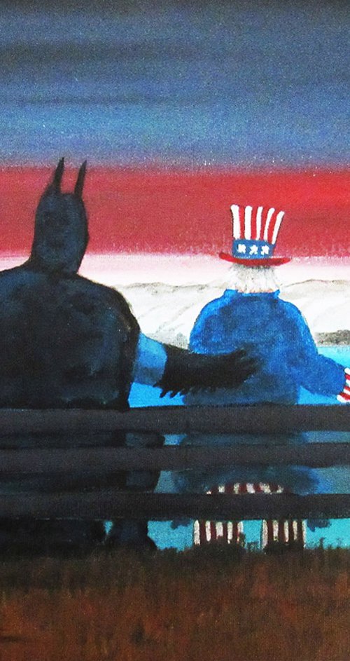 Sometimes Even Superheroes ... by William F. Adams