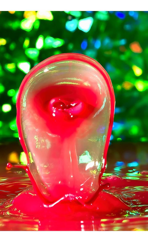 'Alien Birth'  - Liquid Art Waterdrop Collection by Michael McHugh