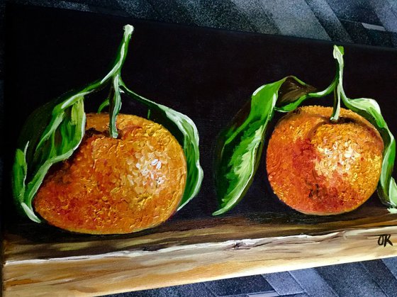 Still life with Oranges #2