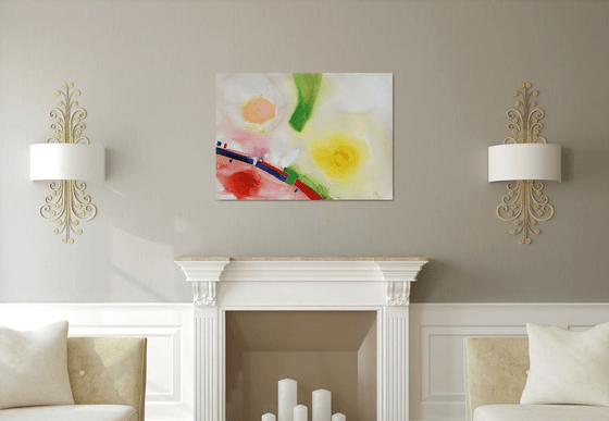 Summer Landscape in My Room ~104x75cm/41x29.5in