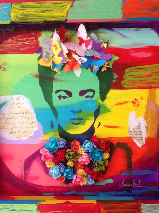 The colours of Frida (Big Frame)