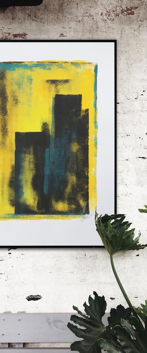 Rising Yellow by Ronald Hunter