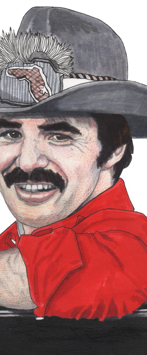 The Bandit Burt Reynolds by Paul Nelson-Esch