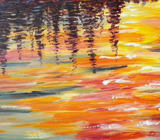 Romantic Evening Landscape D 1