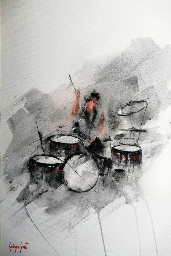 the drummer