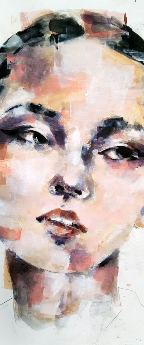 12-25-15 Head study by Thomas Donaldson