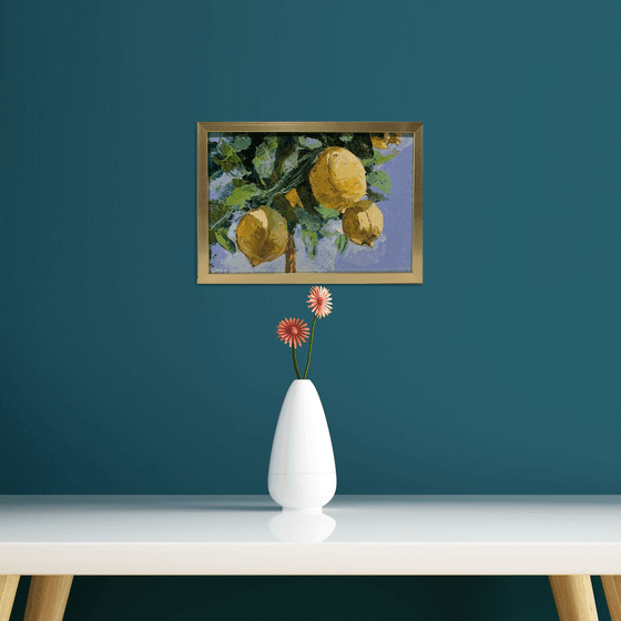 Lemon garden.