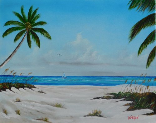 Siesta Key Beach by Lloyd Dobson