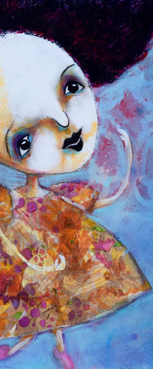 Dancing Petunia by Lola Jovan