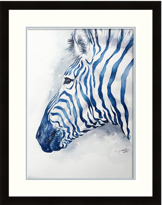 Blue Silence_Zebra