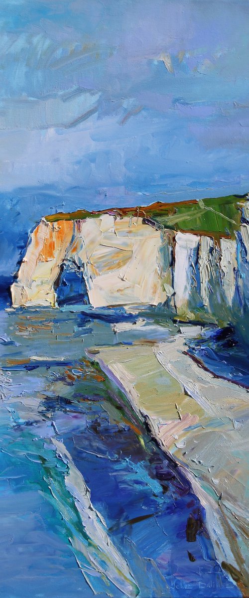 " Étretat " by Yehor Dulin