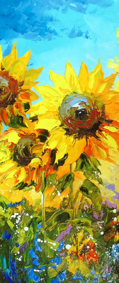 Sunflowers by Olha Darchuk