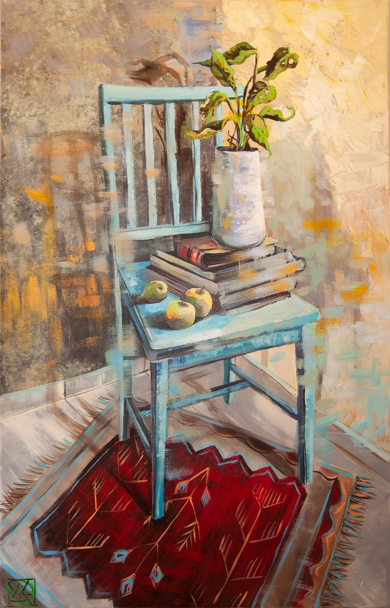 Morning Routine By Maria Kireev, 35 X 55, Artwork For Sale On Artfinder