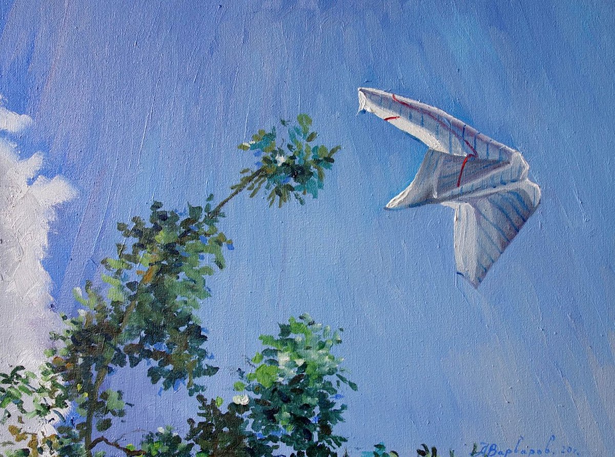 Impressionistic Landscape Oil Painting By Anatolii Varvarov, 16 X 12, Solar, Original Artwork